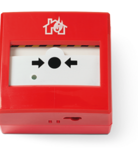 Pulsador Antiincendio Restablecible / Direccionamiento Automático EN 54-11 / EN 54-17 / Autodireccionamiento Serie / Aislador Cortocircuito / LED Multicolor / 240 Direcciones
