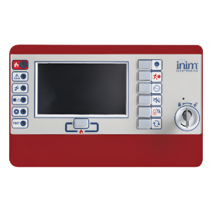 Teclado Remoto Repetidor | Control Centrales Previdia | Red HorNet+ RS485 | Visualización Personalizable | Certificación EN 54