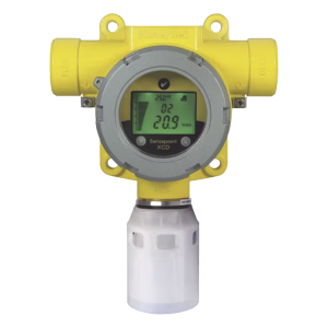 Detector fijo de gas combustible con sensor de perla catalítica 0 a 100% LEL, salida 4-20 mA y relevadores, para interior y exterior en atmósferas explosivas