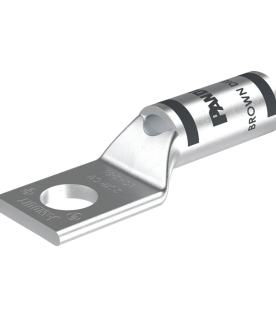 Zapata de compresión LCA2-56-Q, para cal. 2 Awg, Barreno para tornillo prisionero de 5/16, 1 Pz