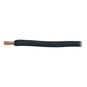 Cable Eléctrico de Cobre Recubierto THW-LS Calibre 6 AWG 19 Hilos Color Negro (100 metros)