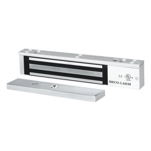 Chapa Magnética 600 lbs con LED / Sensor de Estado de Unión / Sin Magnetismo Residual / Uso Interior.
