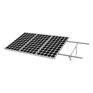 Kit Montaje para Panel Solar, Riel 5 de 5.4m para 4 Módulos de Espesor de 35mm, Vel. de Viento Máx. 190km/h