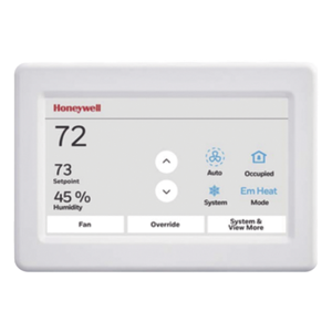 Wall module con pantalla táctil a color para control de temperatura, bus Sylk, para controladores VAV Merlin NX