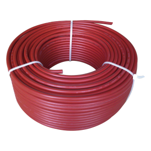 Cable Fotovoltaico Rojo / 10 mm² ( 8 AWG) / Material COBRE / 2000V / Rollo de 50 metros.