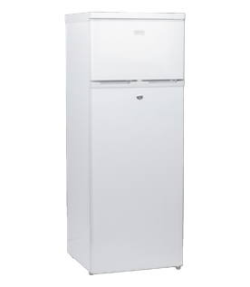 Refrigerador Combinado Solar de 220L (7.7 ft3) - 12/24V, Alta Capacidad, Optimo Para Operación Sin Red Eléctrica, Rendimiento Superior.