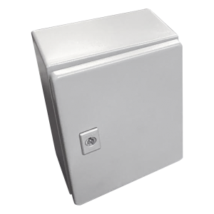 Gabinete de Acero, Nema 4 -IP 66 de 30x30x15 cm con Platina y certificado UL.