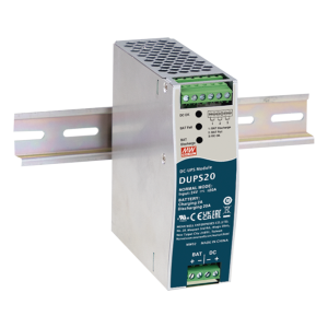 UPS PARA CD / 24VCD 20A / RIEL DIN / PARA BATERÍAS DE 4 A 135 AH