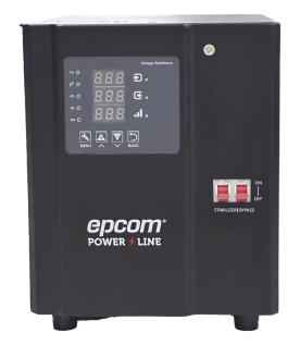 Regulador de Voltaje Industrial Monofásico Ferroresonante 3 kVA/3 kW 120 V / Entrada 96-144 Vca / Salida 117.6- 122.4 Vca