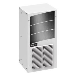 Aire Acondicionado Compacto Para Exterior, Uso en Gabinetes de Telecomunicaciones de Grado Industrial, Frío T20, 2000 BTU, 115 Vca, de Acero, Color Gris