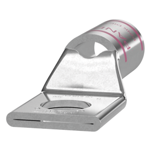 Zapata de compresión LCA1/0-38-X para cal. 1/0 Awg, Barreno para tornillo prisionero de 3/8, 1 Pz