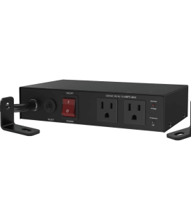 Acondicionador de Voltaje / Entrada 120 Vca / 2 salidas @ 120 Vca NEMA 5-15R / 1,800 W / 15 A / Supresión de Picos / Filtro de Ruido EMI/RFI / Sin bracket