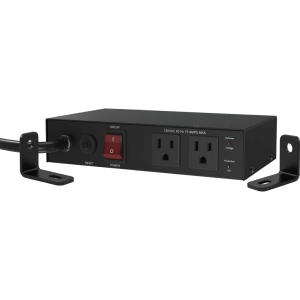 Acondicionador de Voltaje / Entrada 120 Vca / 2 salidas @ 120 Vca NEMA 5-15R / 1,800 W / 15 A / Supresión de Picos / Filtro de Ruido EMI/RFI / Sin bracket