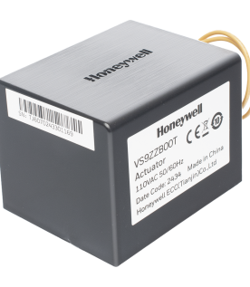 Válvula de control eléctrica de 3 vías para fancoil, retorno por resorte, normalmente cerrada, 110 V CA, conexión NPT