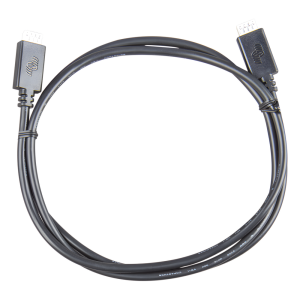 Cable de Comunicación  VE.Direct a VE.Direct para controladores Victron de 0.9 m