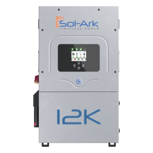 Inversor Hibrido SOL-ARK, 12 Kw, 220 Vcc, Fase Dividida, IP65, Entrada de Baterías a 48 Vcc