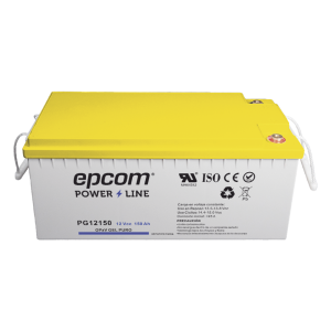 Batería de GEL PURO OPzV / 12 V @ 150 Ah / Ciclo profundo / Uso en Aplicaciones Fotovoltaicas y de Respaldo