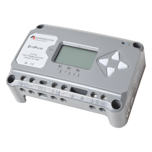Controlador solar 12/24 Vcc de 20 Amp. Con pantalla de medición.