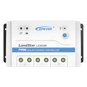 Controlador Solar PWM / 30A / 12/24V / RS-485 / Baterías Gel-AGM-Selladas / Parámetros Configurables