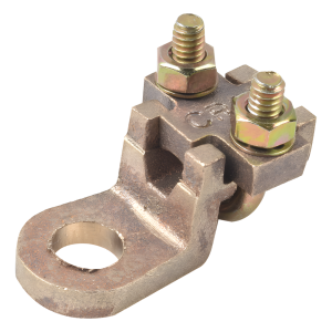 Conector Antivandalico de Bornes de 1/2" a Cable de Calibre 4 a 1/0 (AWG).