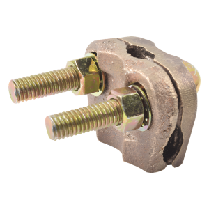 Conector Antivandalico de Varilla 3/4" a Cable Calibre 2/0 (Doble cero) a 350 Kcm.