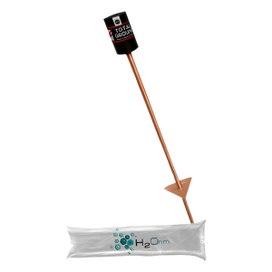 Electrodo Para Tierra Física para Aplicaciones Residenciales y Antenas de Baja Potencia.
