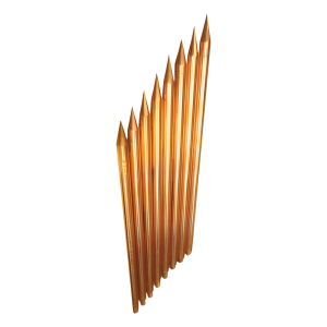 Varilla de Acero con Recubrimiento de Cobre Diámetro 5/8" de 3 m de Largo