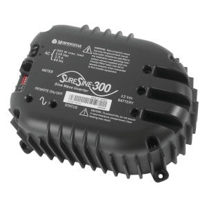 Inversor de Onda Sinusoidal Pura SureSine 300 W / 12 VCC a 110 VCA / 85-90% Eficiencia / Uso Industrial / Certificación UL