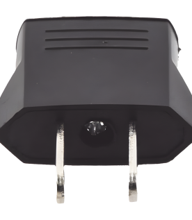 Adaptador de enchufe europea a americano, Calidad PREMIUM @ 6 A ; 110 - 250 Vca