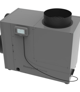 Deshumidificador de casa completa de 90 pints por día con ventilación integrada, salida tri-direccional y sensores de fuga, filtro MERV 8 de 14x20 pulgadas