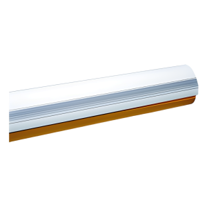 G03750 Mástil de semi-tubular para KX-BG-GA, 4 metros, Color blanco semi elíptico