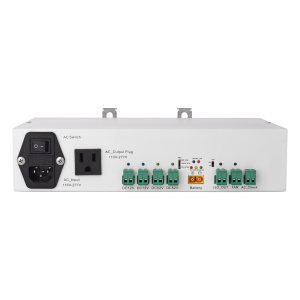 Fuente de Alimentación / 52V 3A + 12V 5A / Respaldo Batería / Riel DIN / Protecciones Sobrecarga-Cortocircuito / Telecomunicaciones