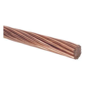 100 m / 10 AWG / Cable Eléctrico / Cobre Desnudo