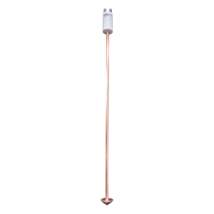Electrodo Puesta a Tierra 20A / Cobre Electrolítico / Filtro Autoconectable / Compuesto 6 kg / 114 cm (44.9 in)