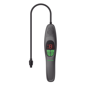 Detector de Fugas de Refrigerante LKF2 / Sensor con Diodo Calentado / Pantalla LCD / Detección ≤3 g/año / Tiempo Reacción ≤3 segundos / Sonda Flexible 420 mm / Batería AA 7 horas