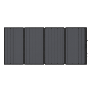 Módulo Solar Portátil y Flexible de 400W Recomendado para Estaciones Portátiles EcoFlow / Ajuste de Ángulo / Carga Eficiente / Conector XT60