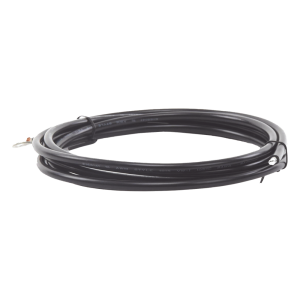 Cable para Controlador, 3.0 m, Negro, Calibre 8 AWG con Terminal de Ojo en un Extremo