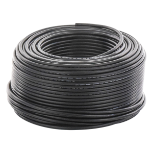 Cable Fotovoltaico Negro / 6mm² (10AWG) / Material COBRE /  2000V / Rollo de 100m