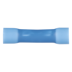 Conector de Empalme a Tope, Para Cables de 16 a 14 AWG, De Vinilo Aislado, Color Azul, Paquete de 50 Piezas