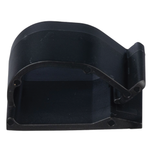Clip de Nylon 6.6 con Adhesivo, Para Cables de Hasta 15.8 mm de Diámetro, Uso Interior/Exterior, Color Negro, Paquete de 100pz
