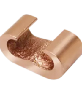 Conector Mecánico tipo YGHC-C, compresión en forma C para calibre mínimo 1 tre- 2/0 tre y conductor máximo 6 sol - 2 tre.