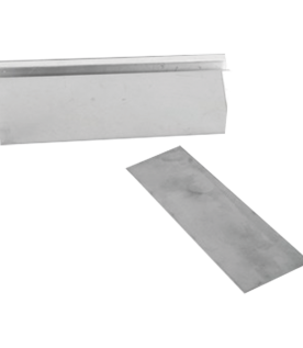 Montaje en "U" para Puertas de Vidrio /1/2" de Grosor/  Uso con chapas de 600 y 750 lbs / Ajuste por Opresores