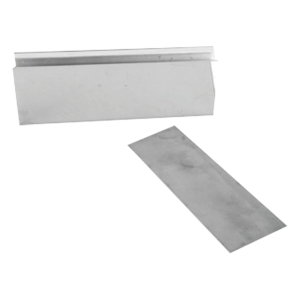 Montaje en "U" para Puertas de Vidrio /1/2" de Grosor/  Uso con chapas de 600 y 750 lbs / Ajuste por Opresores