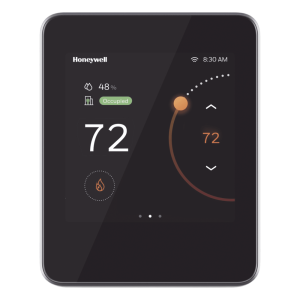 Termostato comercial conectado para unidades rooftop y bomba de calor con BACnet MS/TP, BACnet IP sobre Wi-Fi y app móvil