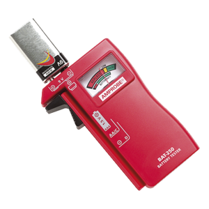 Probador de Baterías 9 Vcc / 1.5 Vcc [AA-AAA-C-D]