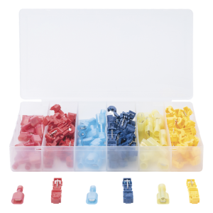 Kit de 60 Conectores para Cableado Eléctrico Tipo T-TAP / Conectores tipo Unión