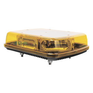 Mini Barra  con 18 Poderosos LEDs, Color Ámbar Con Montaje Fijo de Tornillos
