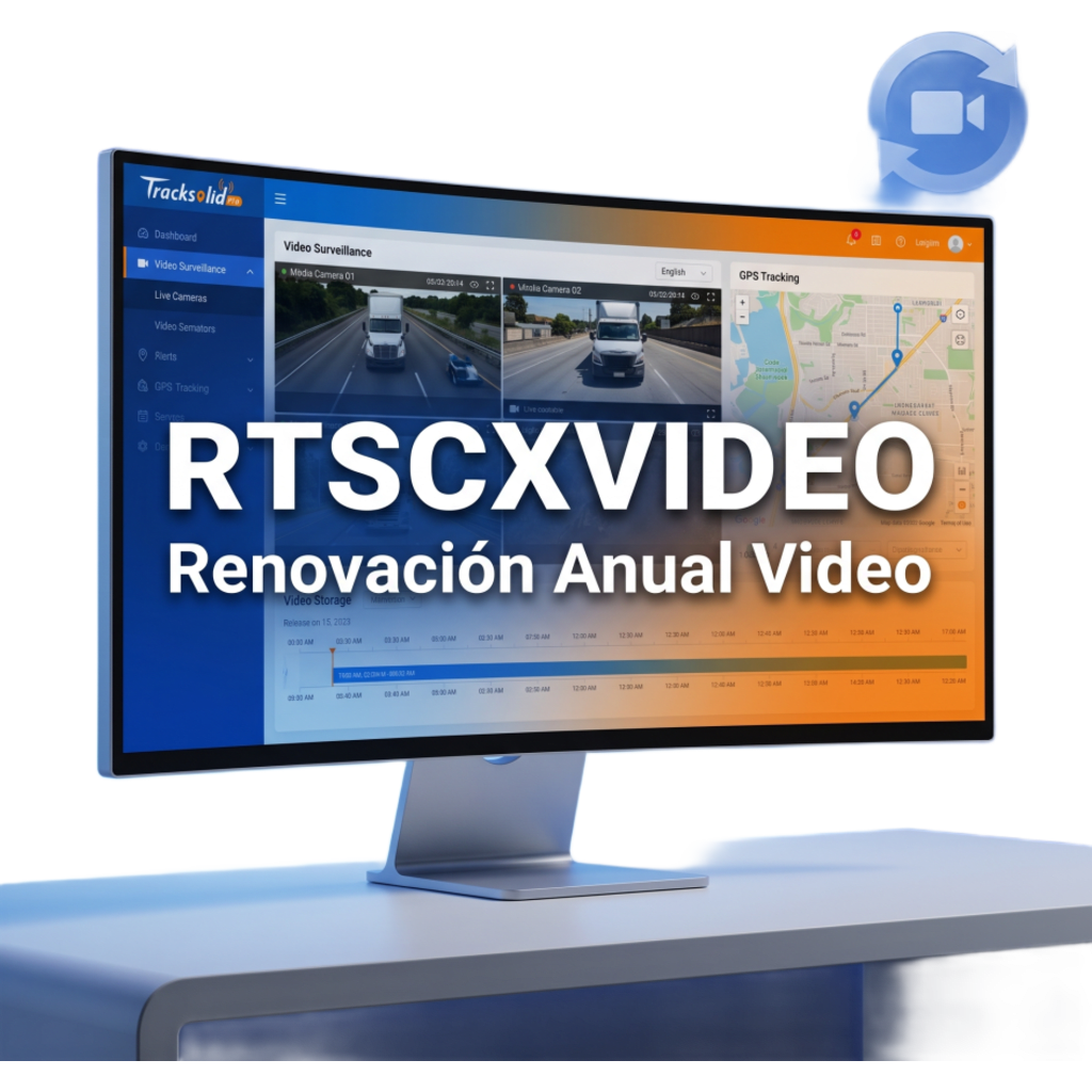 Renovación de licencia de video para plataforma Tracksolid - Imagen 2