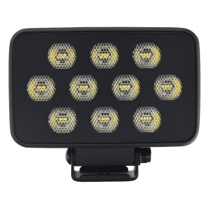 Luz de Trabajo Ultra brillante Cuadrada, 10 LED, 8937 Lúmenes, 12-24 Vcd