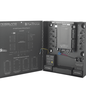 Controlador de acceso para 4 lectoras / Expandible a 56 Lectoras / Compatible con Sistema de Elevadores / 100,000 Usuarios
